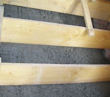 Coulage b&eacute;ton escalier