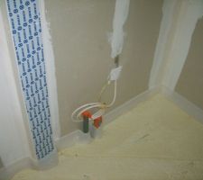 Branchement pour le chauffe-eau