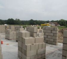 Mardi 12 juillet 2011 - L'&eacute;l&eacute;vation des murs