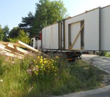 Voila les murs du bas sur le camion