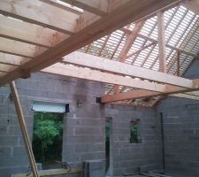 Mezzanine et passerelle