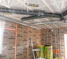 Réseau ventilation coté séjour
