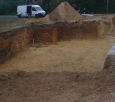 Terrassement de la maison