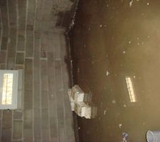 Sous-sol avant drainage