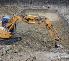 Creusement du sous sol
