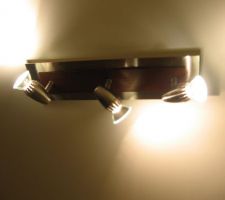 Luminaire de notre chambre
