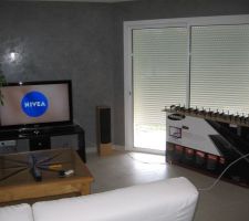 Support d'antenne maison , fourni avec la télé !!! et ça marche même a l'intérieur