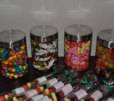 Les bonbons à manger sur place