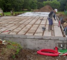Dalle garage