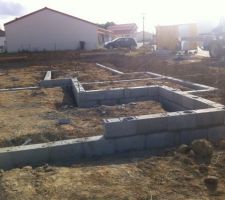 Apr&egrave;s 2 jours de boulot, sous bassement termin&eacute;