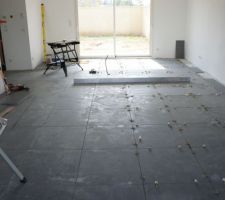 Salon/salle &agrave; manger en cours