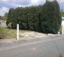 Preparation acc&egrave;s chantier