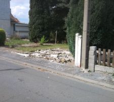 Preparation acc&egrave;s chantier