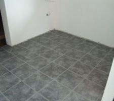 Carrelage coin cuisine