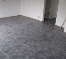 Carrelage salon/ d&eacute;gagement