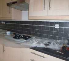 Faïence cuisine en cours