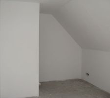 Chambre prête à peindre