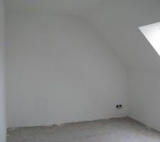 Chambre prête à peindre