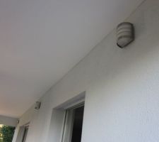 Appliques ext&eacute;rieures fa&ccedil;ade sud