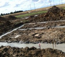 Les fondations ont &eacute;t&eacute; coul&eacute;es aujourd'hui !