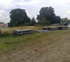 Travaux sur le lotissement : Tuyaux