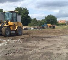 Travaux sur le lotissement