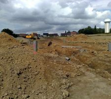 Travaux sur le lotissement