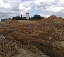 Travaux sur le lotissement