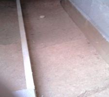 Isolation laine de bois sous plancher