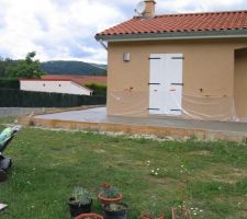 Terrasse coulée