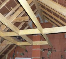 Solivage fait à l'étage