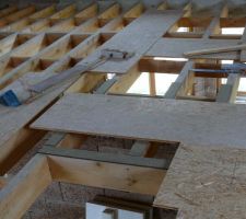 Plancher bois étage