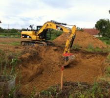 Jolie trou et un jolie CAT en vu