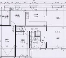 Rez de chaussée, nouveau plan