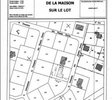 Implantation de la maison dans le lotissement