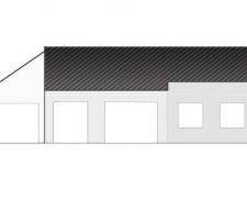 On hésite sur le style du garage , un toit plat ou un toit en pente ????