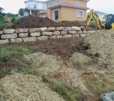 L'enrochement de nos voisins du dessus