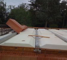 Hourdis SECABOIS, polysterene et bois en sous face pour le plancher inermediaire