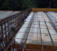 Detail du ferraillage du plancher haut