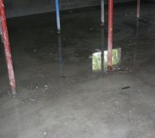 Eau dans le sous sol
