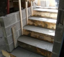 Escalier garage-jour