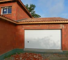 Vue porte garage