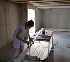 Peinture des frisettes