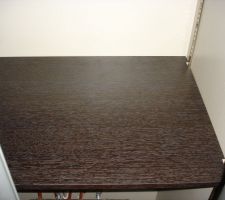 Am&eacute;nagement placard salle de bain couleur weng&eacute;