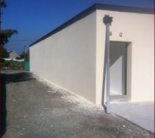 Vue nord ouest - enduit