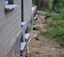 Seuils des ouvertures en granit