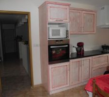 La cuisine .on aime le rouge sinon