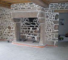 Cheminée salle à manger