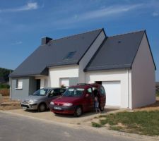 L'extérieur après passage du terrassier