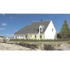 Visuel de notre future maison ,les couleurs ne sont pas les bonnes !